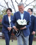 문재인 전 대통령 부부, 통영 방문…2023 통영국제음악제 관람