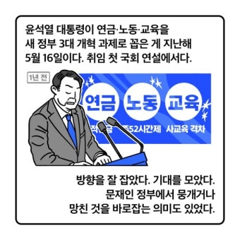 [세컷칼럼] 3대 개혁, 하나라도 해낼 수 있을까