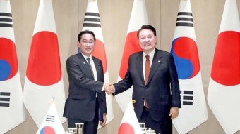 기시다 방한 종일 속보로 전한 日…