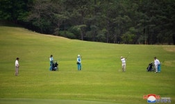 [포토]평양에서 골프 대회가?
