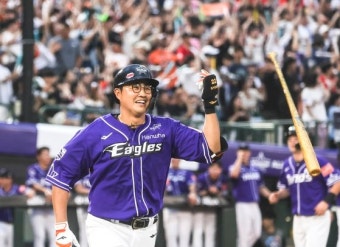 ‘홈런레이스 우승’ 한화 채은성, 미스터 올스타까지 품었다