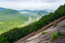 섬진강 물안개 위 1096m 벼랑길, 순창가면 꼭 간다