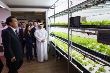 카타르 순방 尹, 국제원예박람회 방문…스마트팜 수출 적극 지원