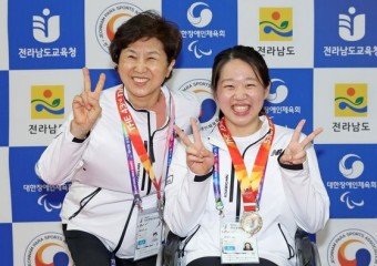 수영 김윤지, 장애인체전 3관왕