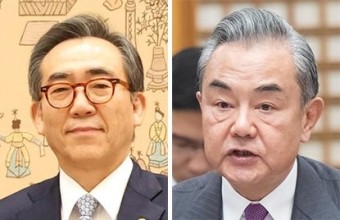 조태열 취임 25일 만에 왕이와 ‘유선 상견례’