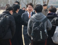 이준석 한동훈, 화성을로 나와라 동탄호수공원서 출마 선언