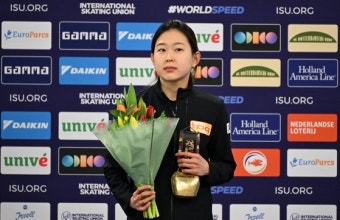 빙속 간판 김민선, 스프린트 세계선수권 여자 500m 동메달