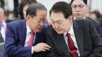 홍준표 '尹 배신' 주장에 한동훈 