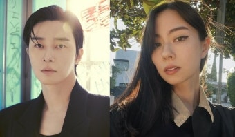 박서준, 10세 연하 외국인 모델과 열애설…