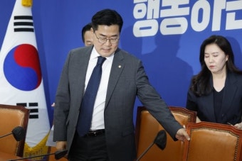 박찬대, 추경호 제안에 “‘尹 거부권’ 1년간 행사 안 하면 검토”