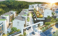 [분양 포커스] 판교 대장지구 하이엔드 테라스하우스…일부 계약 부적격 가구 선착순 분양 중