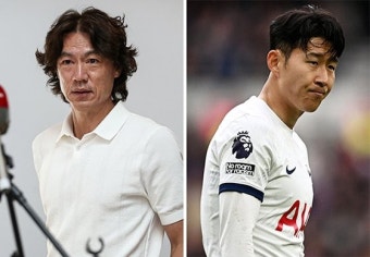 유럽 간 홍명보 감독, 손흥민 만나 ‘의사’ 타진한다