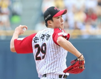 손주영 첫 7이닝 투구 시즌 7승… LG, 두산 6-3으로 제압