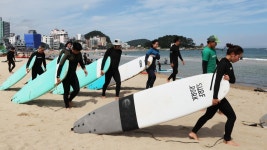 [포토타임] 해양스포츠 실기 강화 연수 참가 교사들