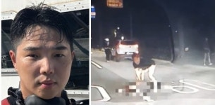 달리는 차 뒷문 열리며 사람 쿵…일주일만에 또 생명 살린 해경