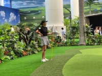 시티골프 공식 출범...김하늘 첫날 이븐파 2위, 홍진주 5위