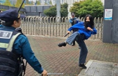 집단 난투극, 칼부림…경찰, 실전 방불케하는 블라인드 훈련