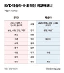 강남 없고 서초·용산, 지방은 이곳 찍었다…BYD 한국상륙 전략은