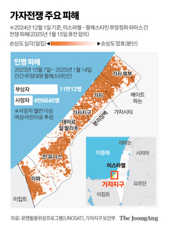 이스라엘·하마스 470일 만에 휴전 합의…“트럼프가 결정적 역할”