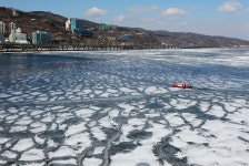 [포토타임] 북극한파 계속...8일 아침 최저 -17도 강추위