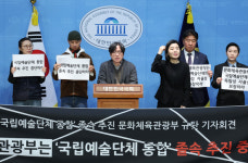 국립예술단체 통합에 비판 쏟아진 국회…유인촌 “반대 많으면 안해도 돼