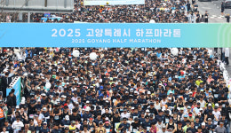 [포토타임] 부산 대저생태공원은 노란 세상...유채꽃 만발