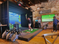 메이저대회에 다 들어가...미국 스크린골프 인기 만만찮다