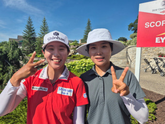 임진희·이소미 2위, 박성현·윤이나 4위, 다우챔피언십 3R