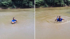 13세 실종된 곳 강 들어가 리포팅하던 기자 깜짝…소녀 시신 발견