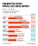 강남 아파트 월세값 11.2% 폭등했는데…연립·빌라는 떨어져 “풍선효과도 양극화”