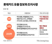 롯데카드 정보 유출 297만명…28만명은 카드번호·CVC 등 유출