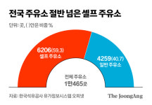 휠체어 탄 강원래에…셀프 주유소 직접 주유하세요, 그게 법