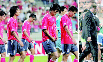‘이빨 빠진’ 한국축구…사우디에 0-1패배