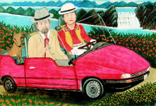 가슴 한켠 이상과 추억들 ‘뒤죽박죽 화법’ 에 담아