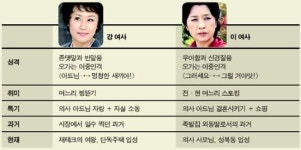 강 여사 vs 이 여사