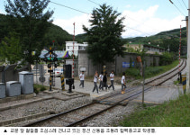 기찻길 교문, 잘도 잘도 공부할까?