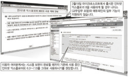 정부 누리집 ‘익스플로러 8’ 쓰면 먹통