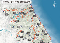 ‘숲따라 물따라’ 산소길 475㎞ 만든다