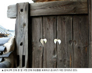 닫힌 고택 문 여는 봄, 꽃봉오리도 얼굴 ‘쏙~’