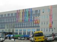 펼침막·천막농성…분노 뒤덮인 상지대 교정
