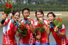 무타포어서 ‘금같은 은’ 이은혜·라혜미·김아름·김가영