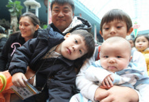 다둥이 사총사의 나들이