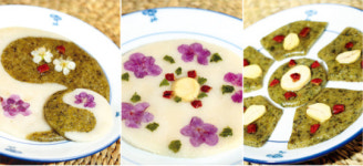 봄 반죽에 사랑 얹었더니 꽃내음 물씬