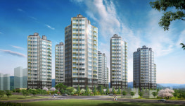 KCC건설, 경주 용황 스위첸 아파트 480세대 분양