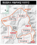 영남알프스 하늘억새길 구간별 이름 불러주세요