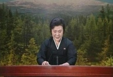 리춘히 아나운서, 상복 입고 울먹이며 ‘비보’ 전해