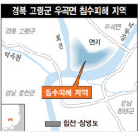 낙동강 보에 물 채운뒤 주변 농경지 ‘물난리’