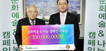 에쓰오일, 공연예술단체에 후원금
