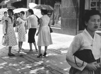 50년대 명동 직장여성출근전에 미용실 애용