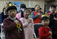 [포토] 1명뿐인 신입생…춘천 당림초등학교의 ‘나홀로 입학식’